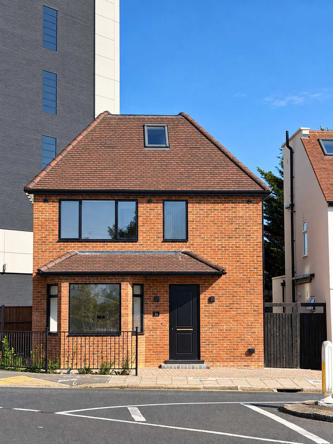 New build brick home in Barnet by I & S